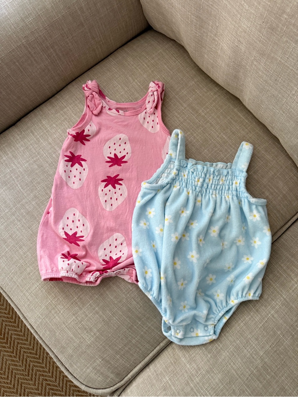 Baby Girl Romper Bundle